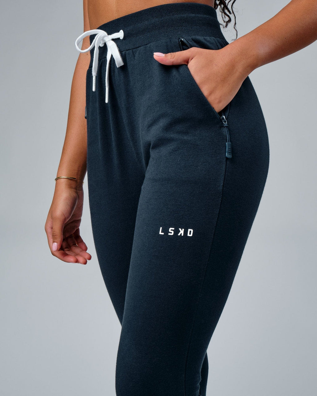 Model wearing PB Jogger - Carbon