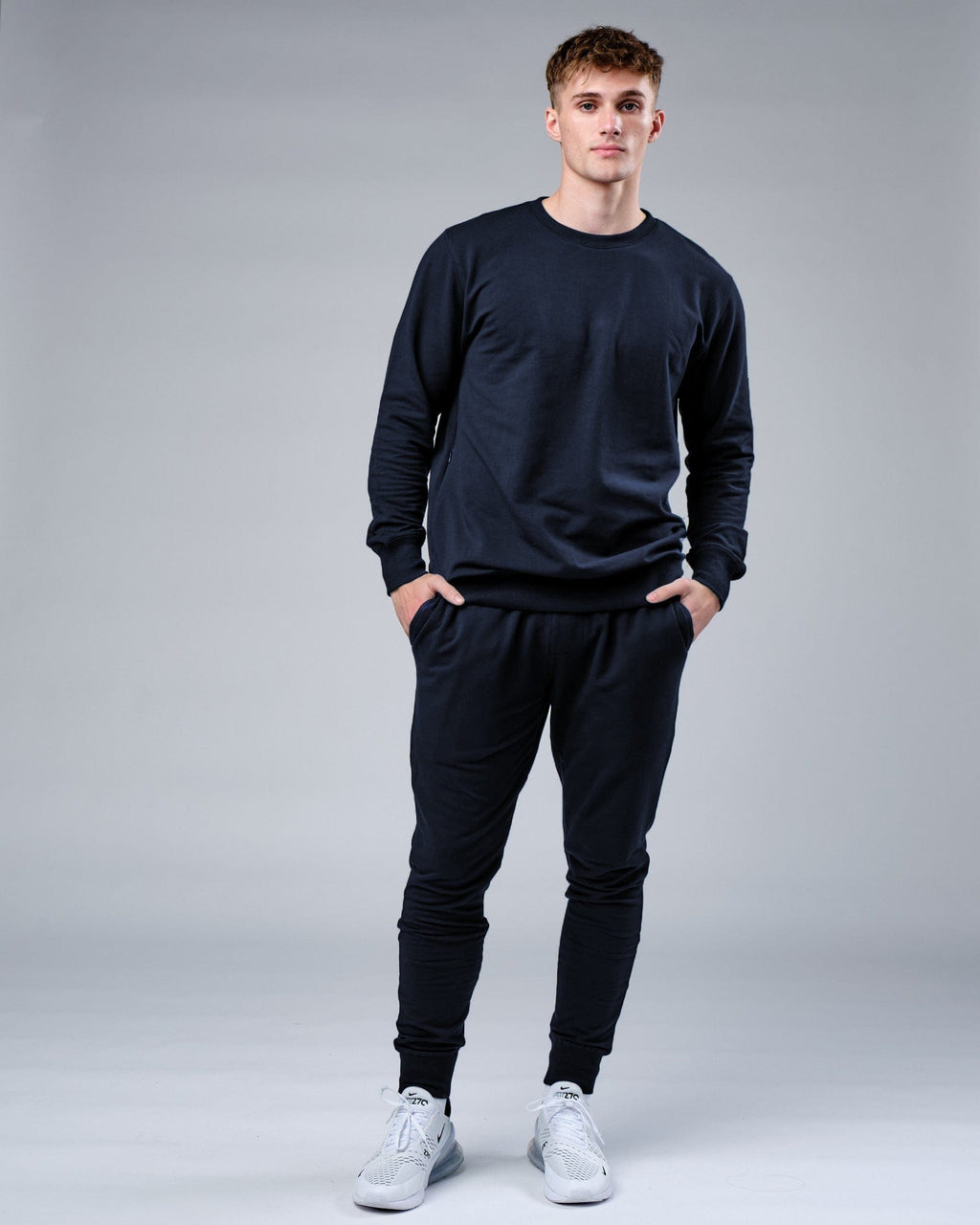 Model wearing Rival FLXFleece Track Pant - Carbon