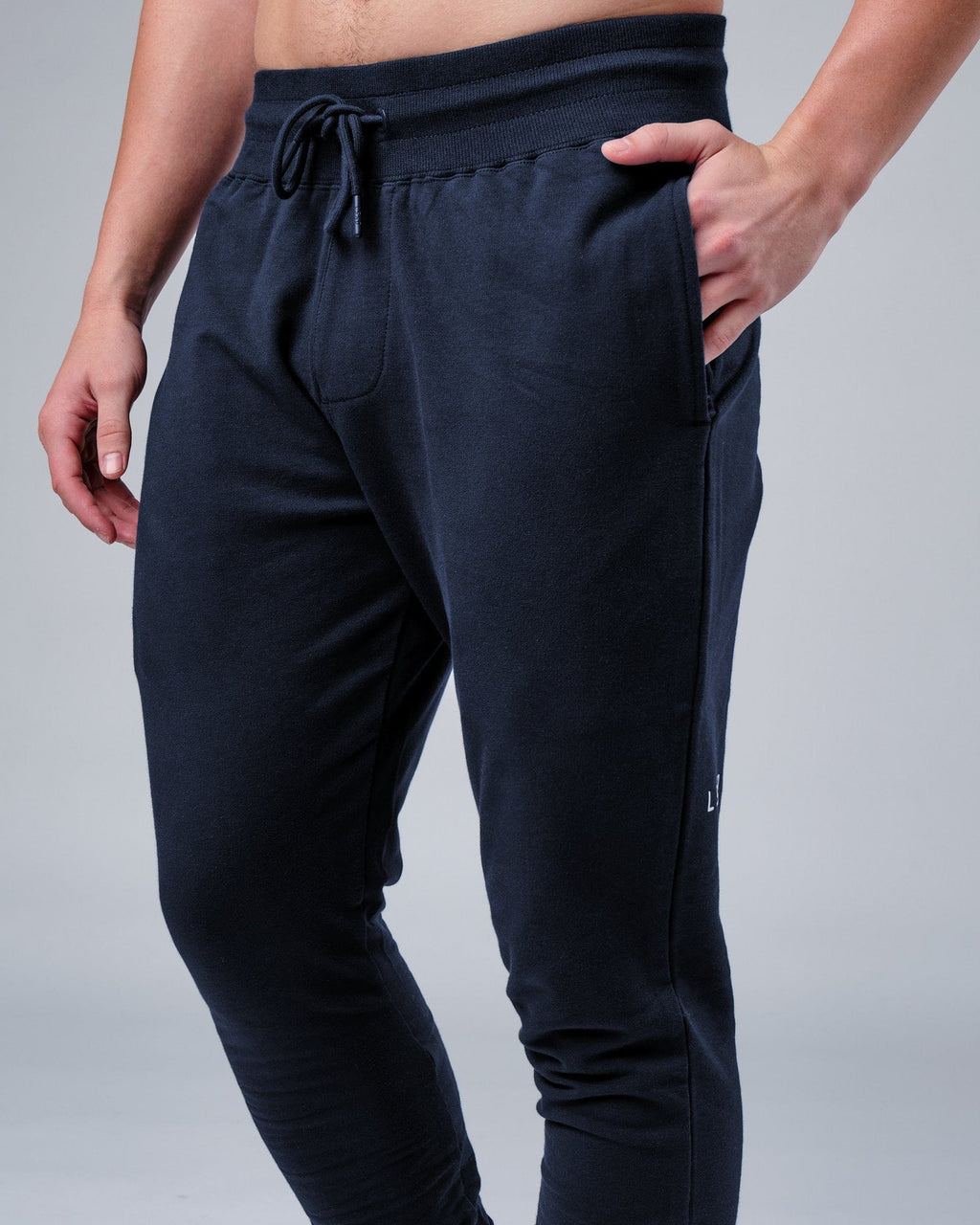 Model wearing Rival FLXFleece Track Pant - Carbon
