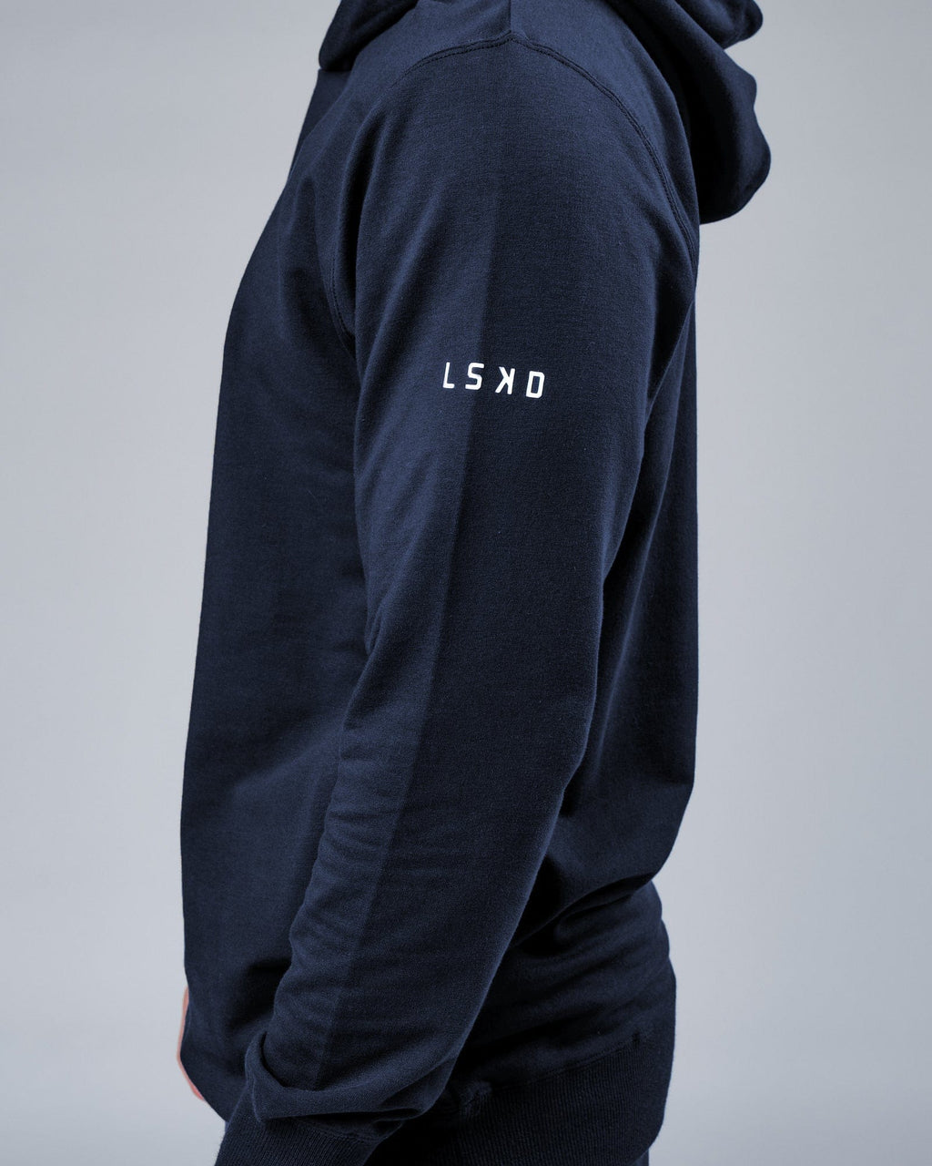 Model wearing Rival FLXFleece Training Fit Hoodie - Carbon