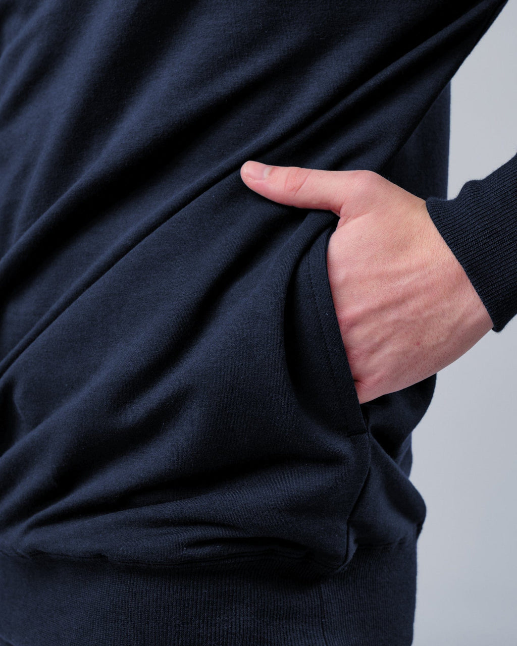 Model wearing Rival FLXFleece Training Fit Hoodie - Carbon