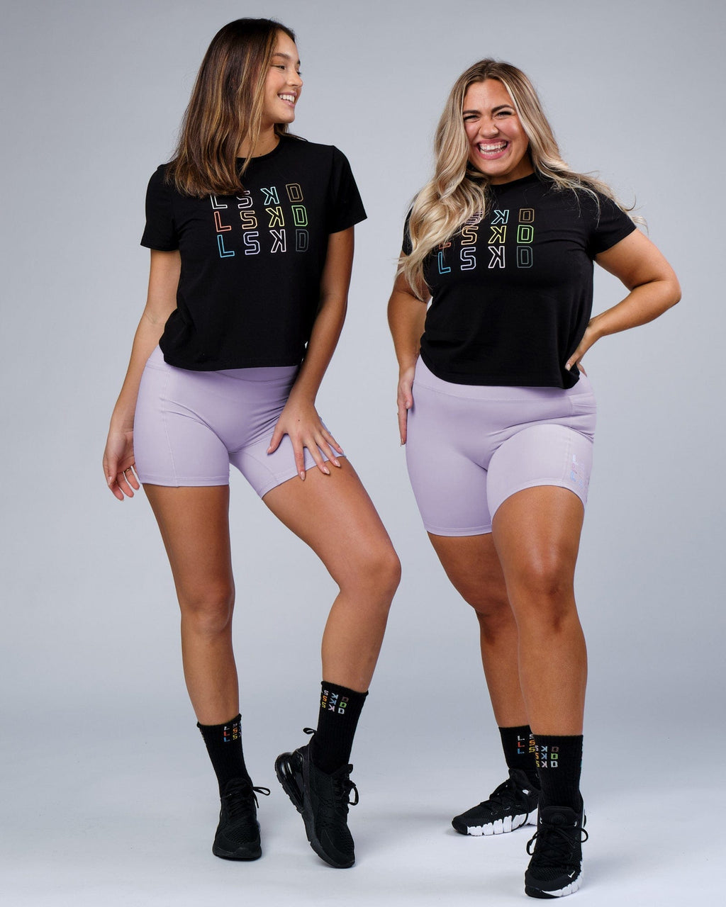 Model wearing Progress FLXCotton Tee - Black