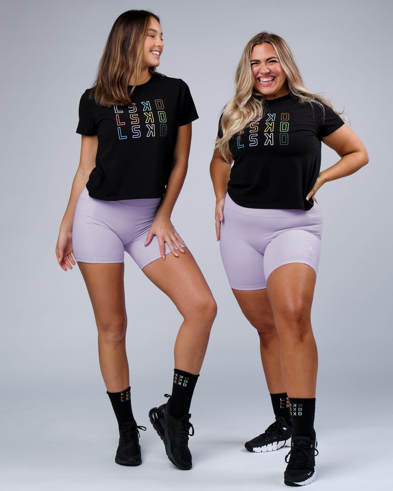 Model wearing Progress FLXCotton Tee - Black