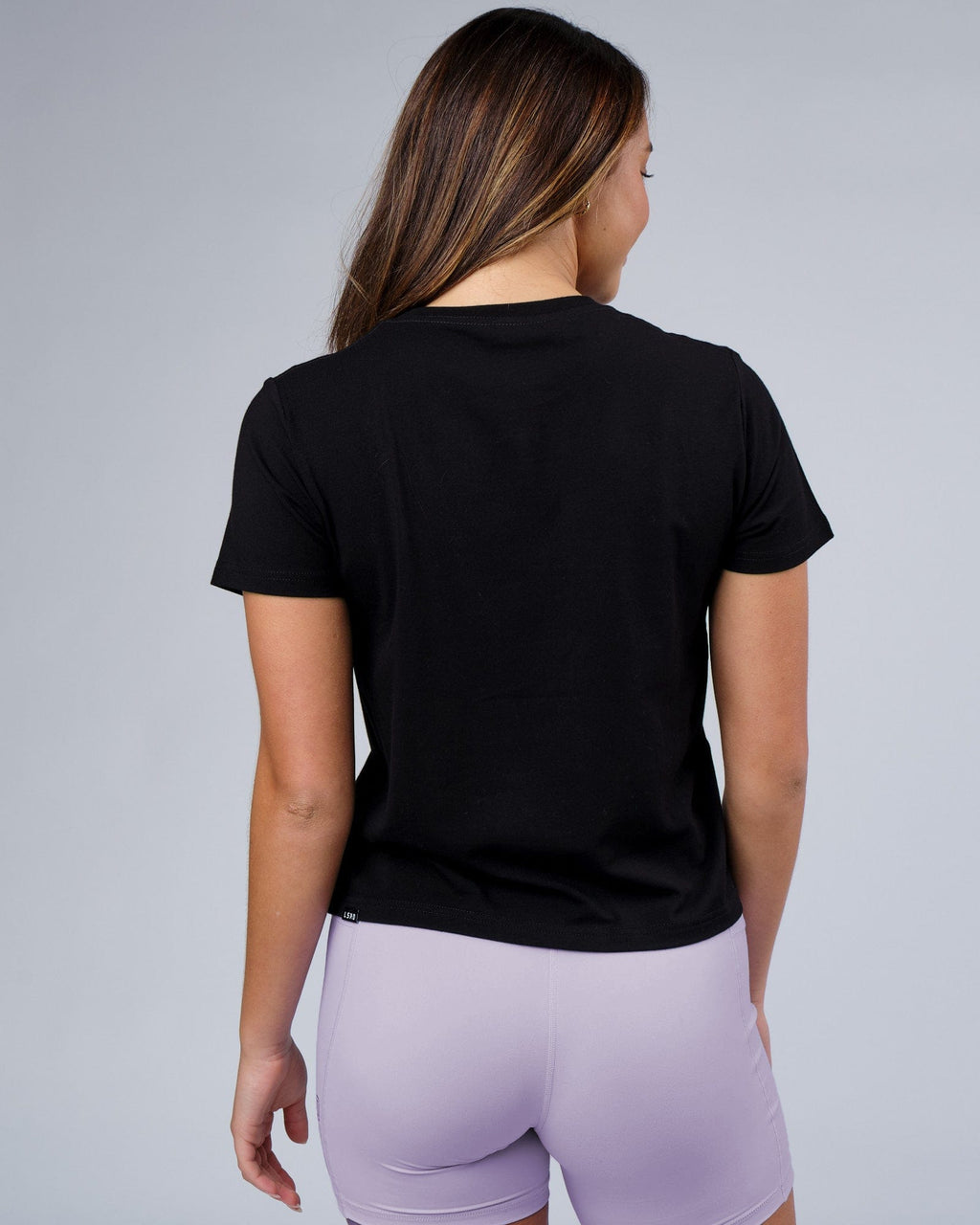 Model wearing Progress FLXCotton Tee - Black