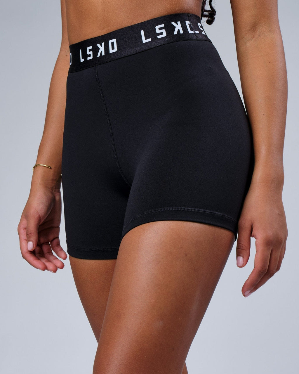 Model wearing Competition X-Short - Black White