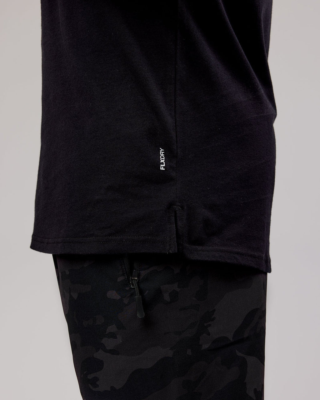 Model wearing Power FLXDRY Training Fit Performance Tank - Black