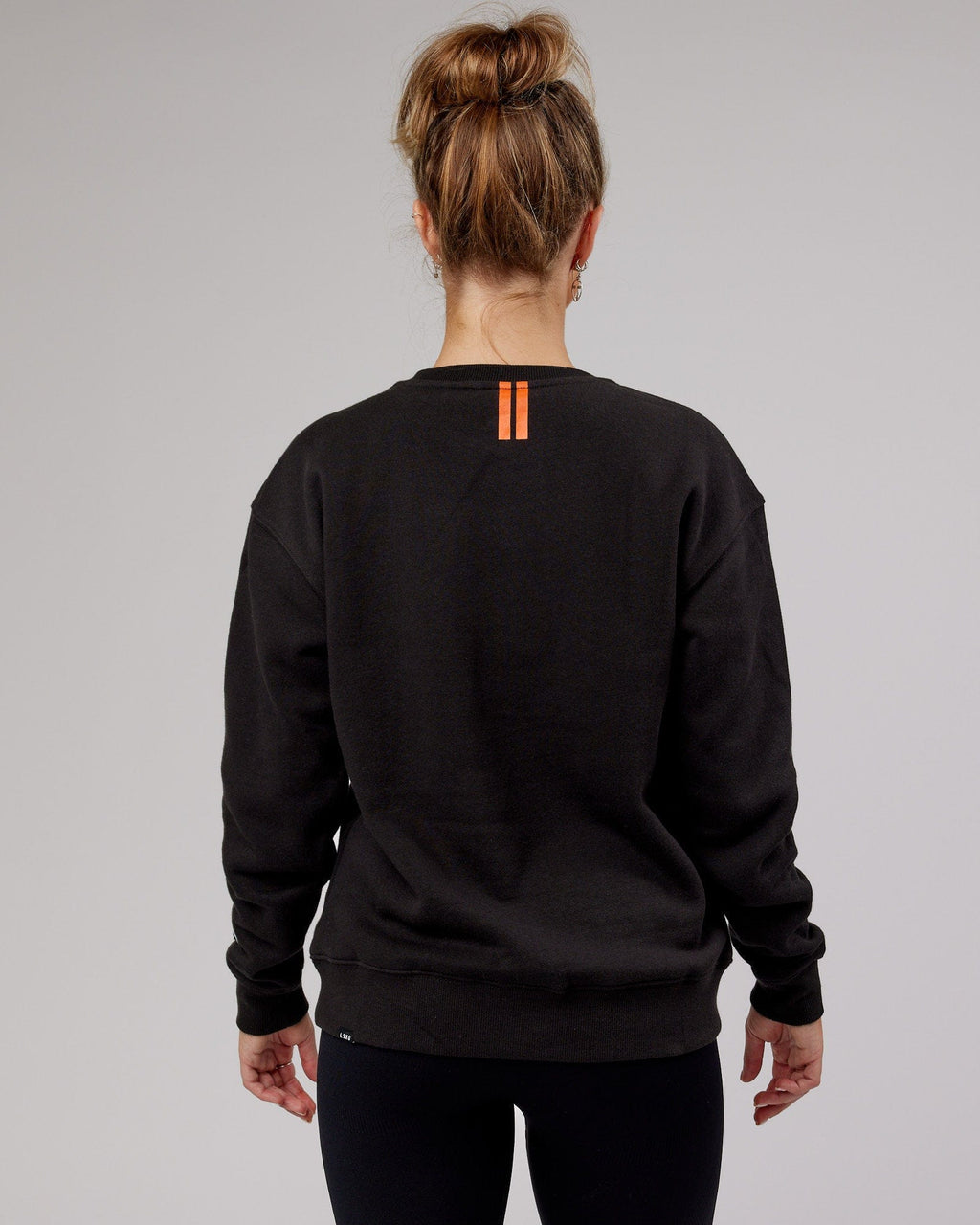 Model wearing Fitstop Functional Sweater - Black