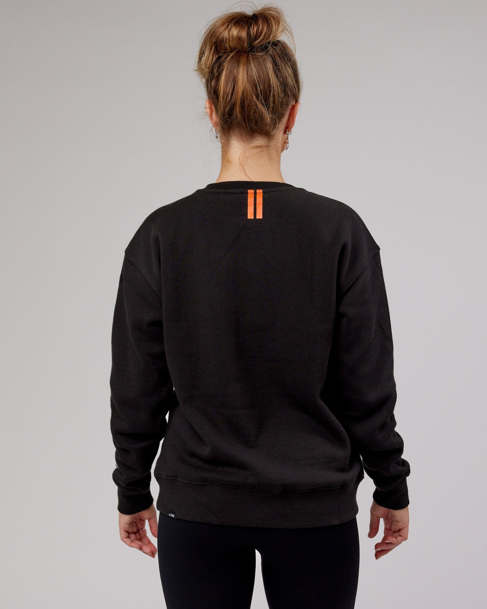 Model wearing Fitstop Functional Sweater - Black