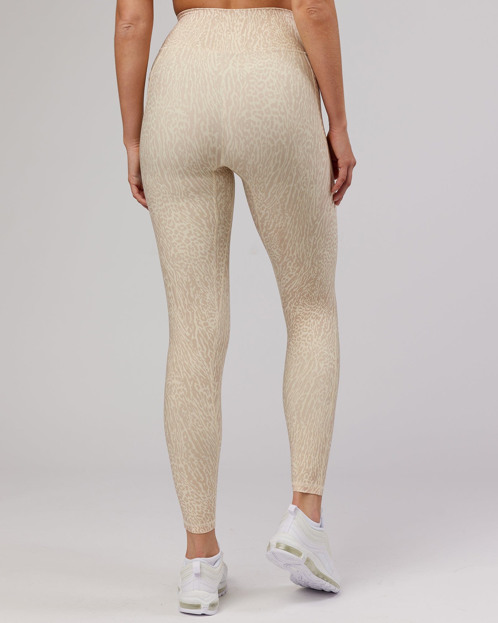 Model wearing Energise Full Length Tight - Rise Print