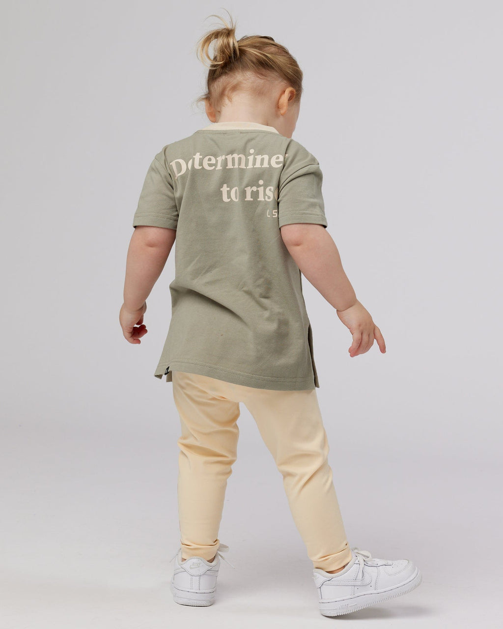 Model wearing Rise FLXCotton Tee (00-8) - Sage