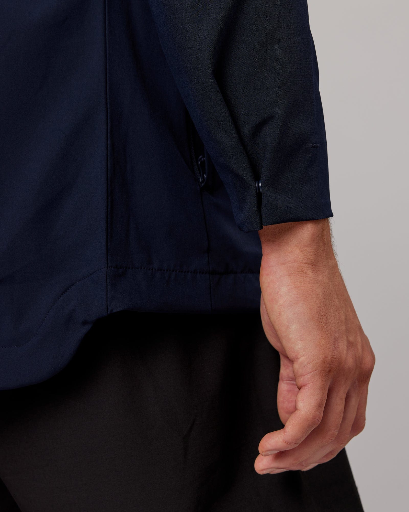 Model wearing Functional Training Jacket - Navy