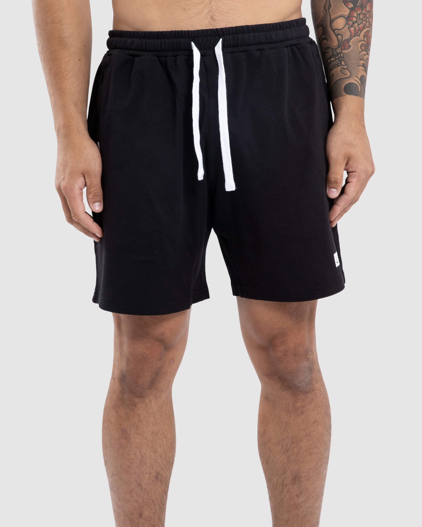 Model wearing Staple Jersey Short - Black