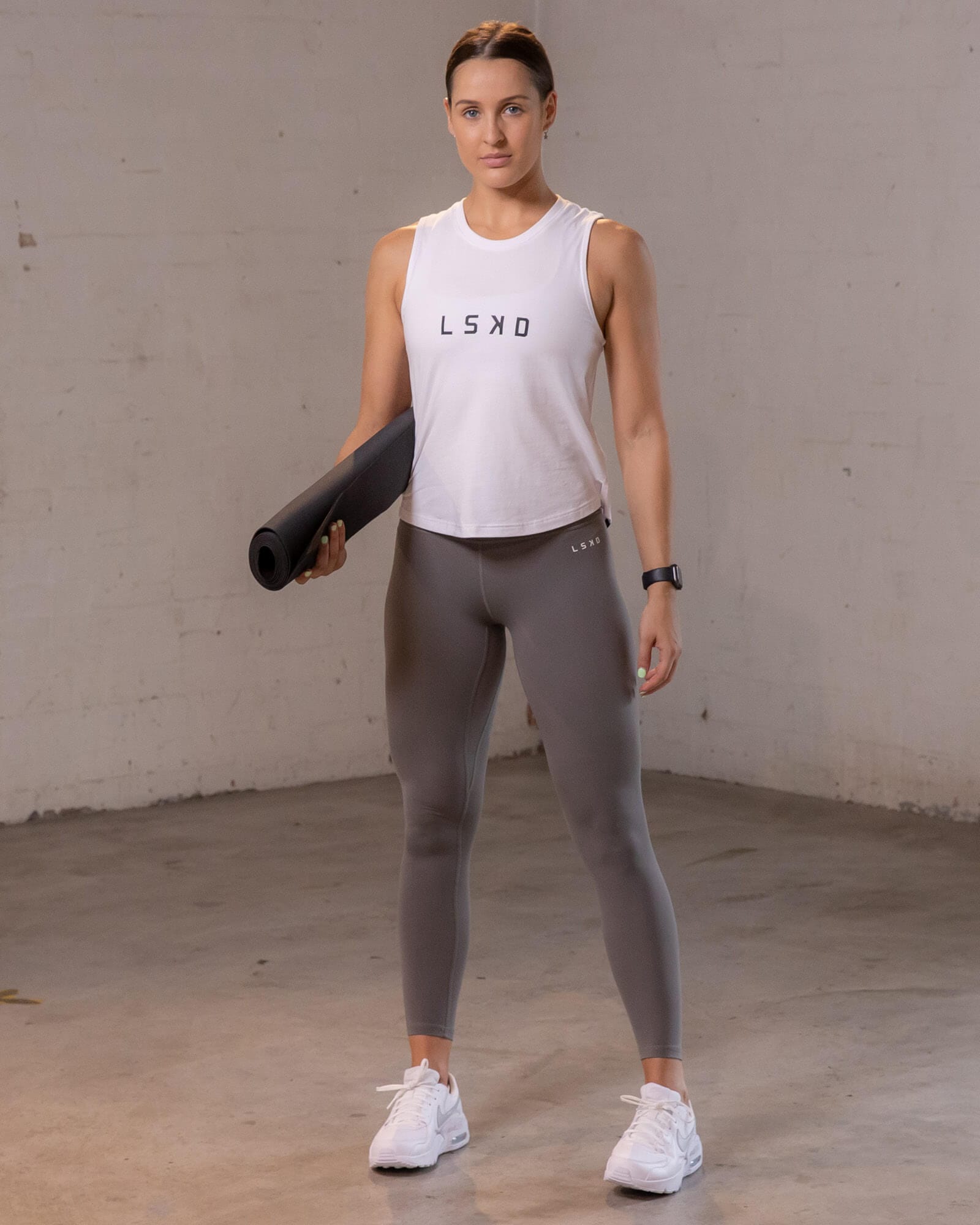 Model wearing Base Full Length Tight - Shade