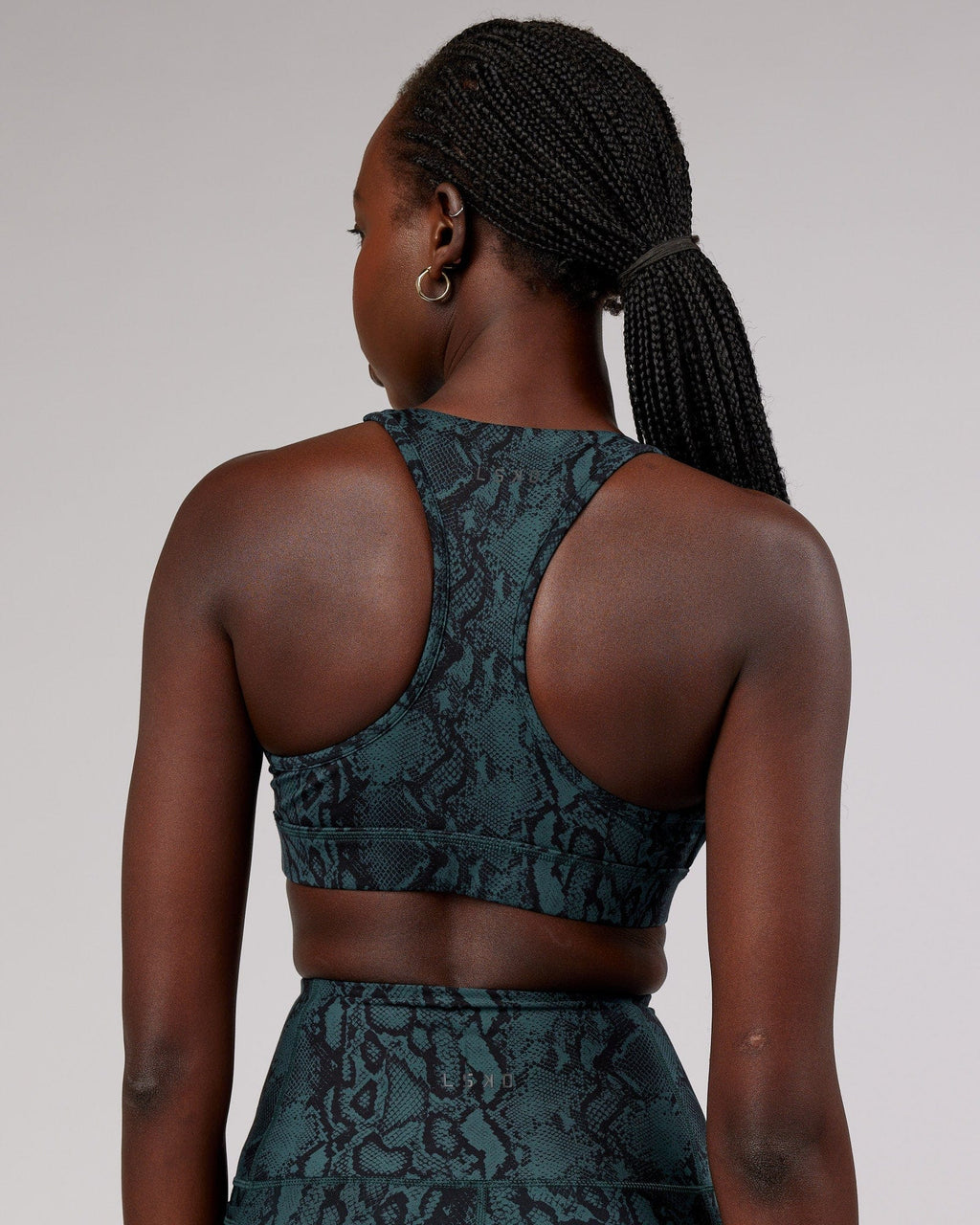 Ignite Sports Bra - Forest Snakeskin