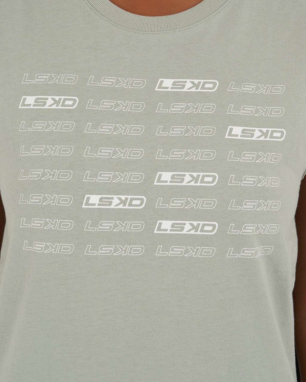 Model wearing Fleet Tank Dress - Mineral