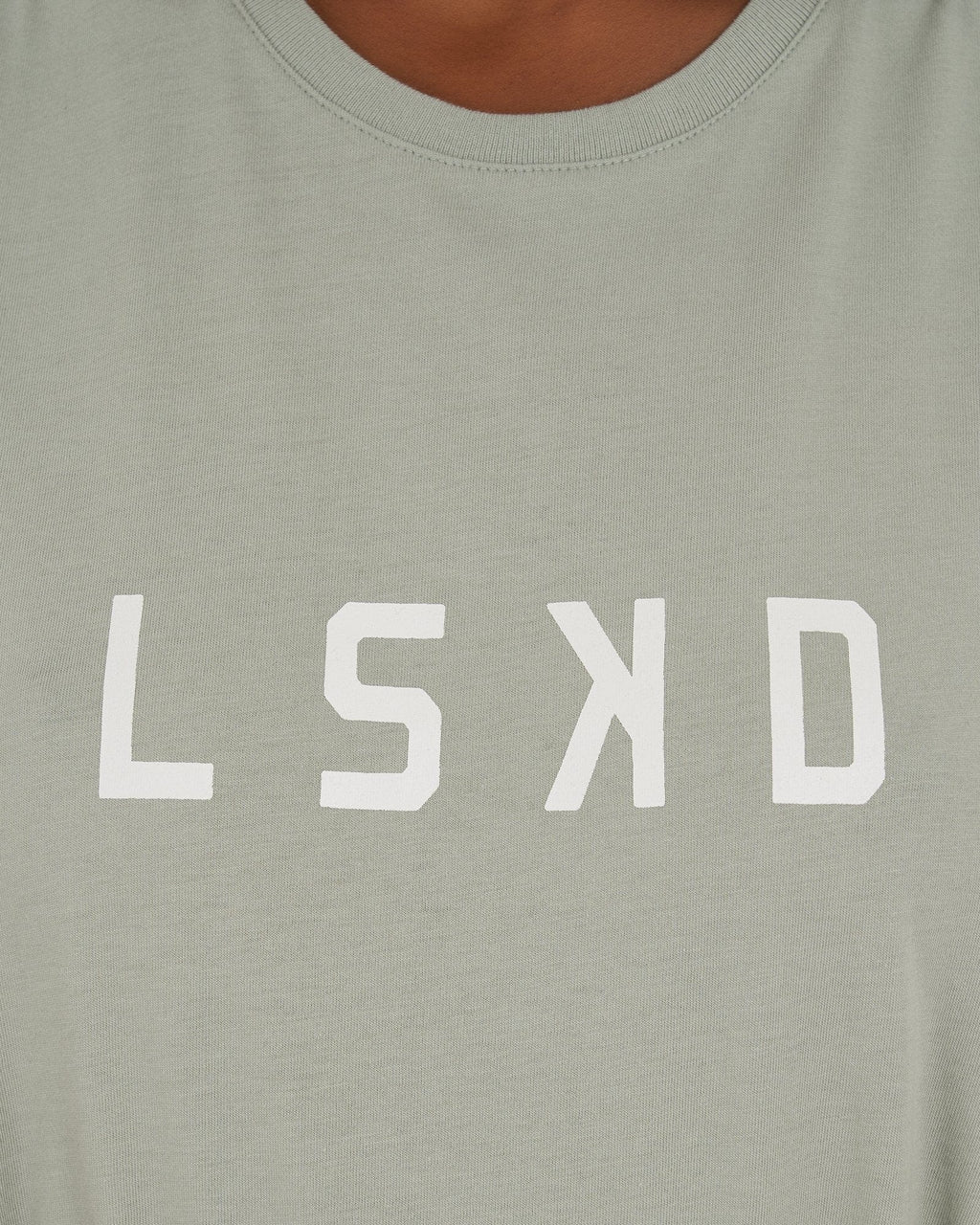 Model wearing Structure Dress - Mineral