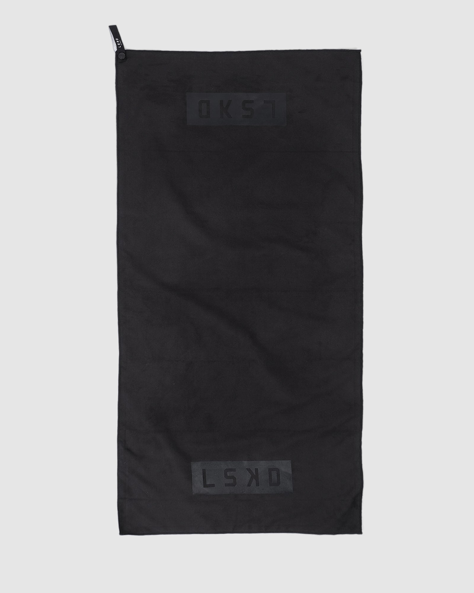 Model wearing Drip Towel - Black