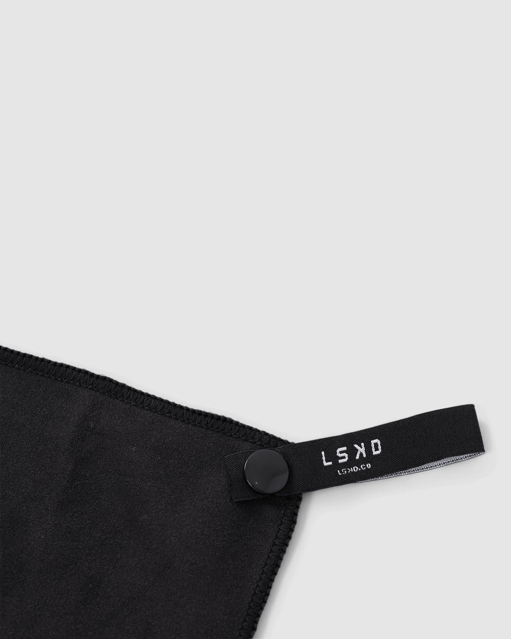 Model wearing Drip Towel - Black