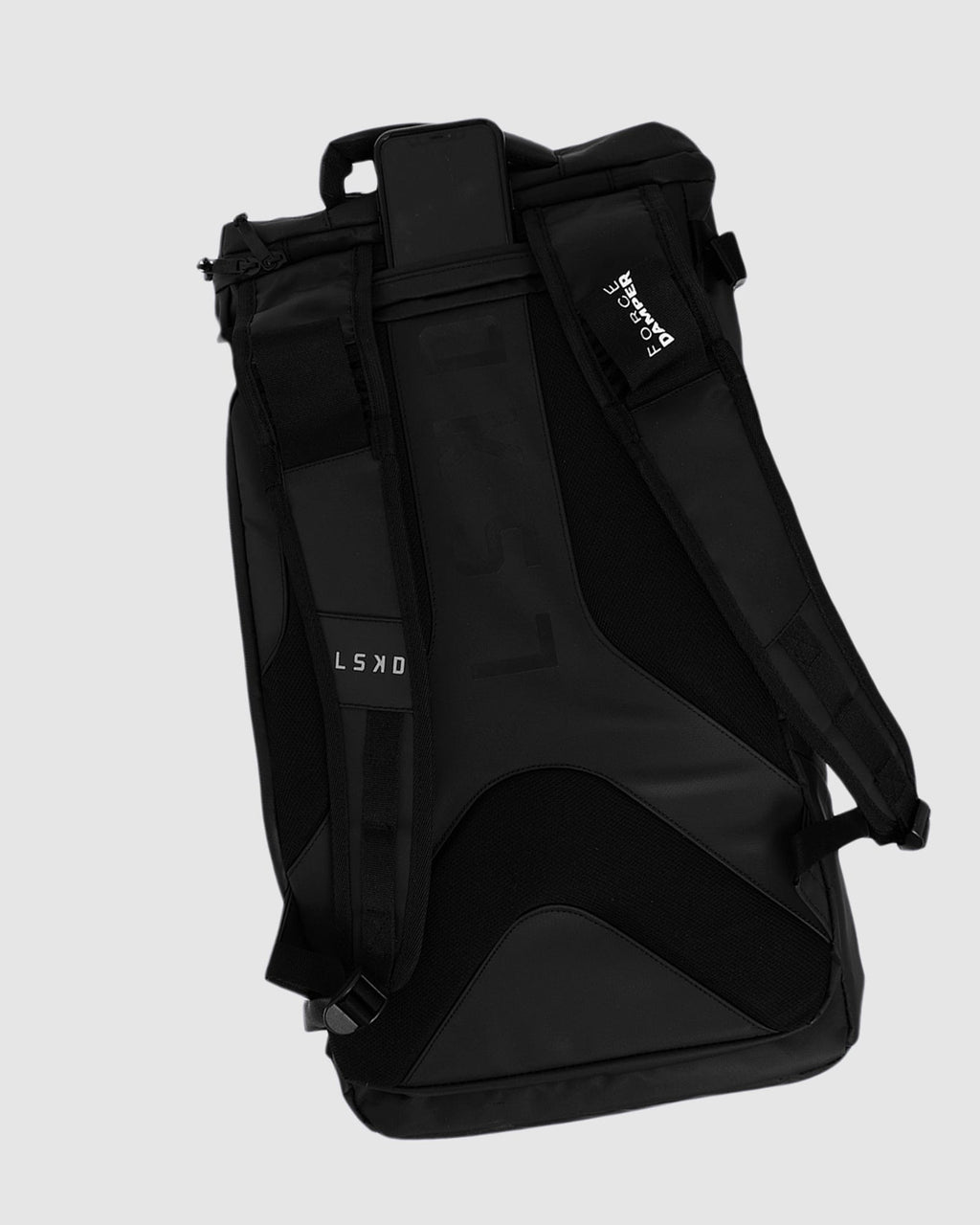 Model wearing Expedition Backpack - Black
