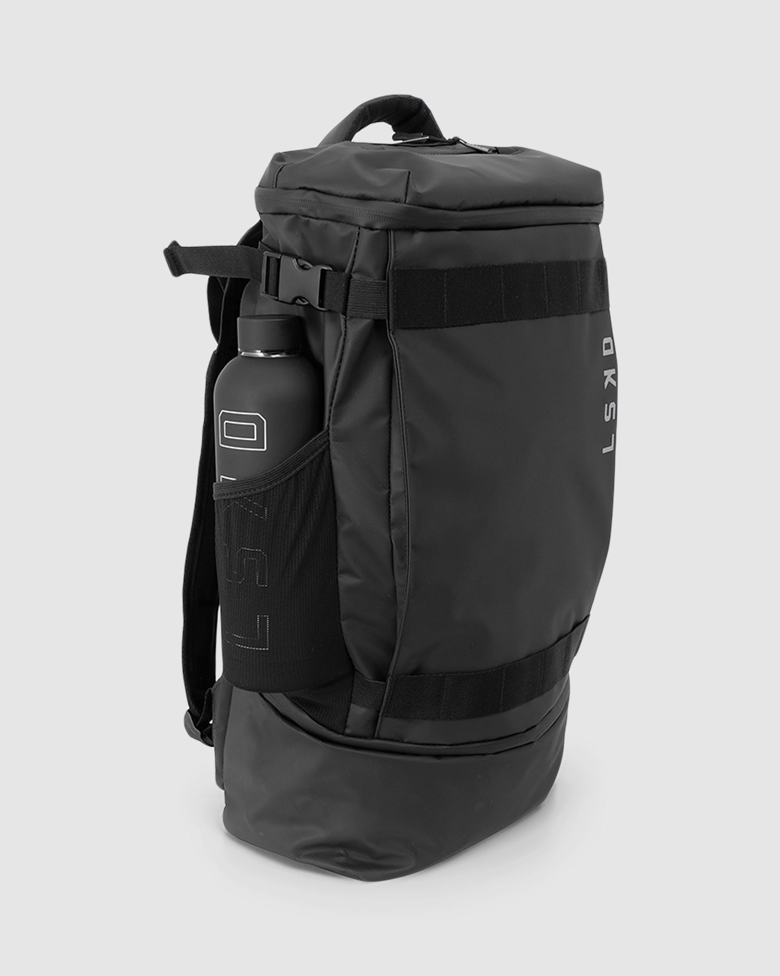 Model wearing Expedition Backpack - Black