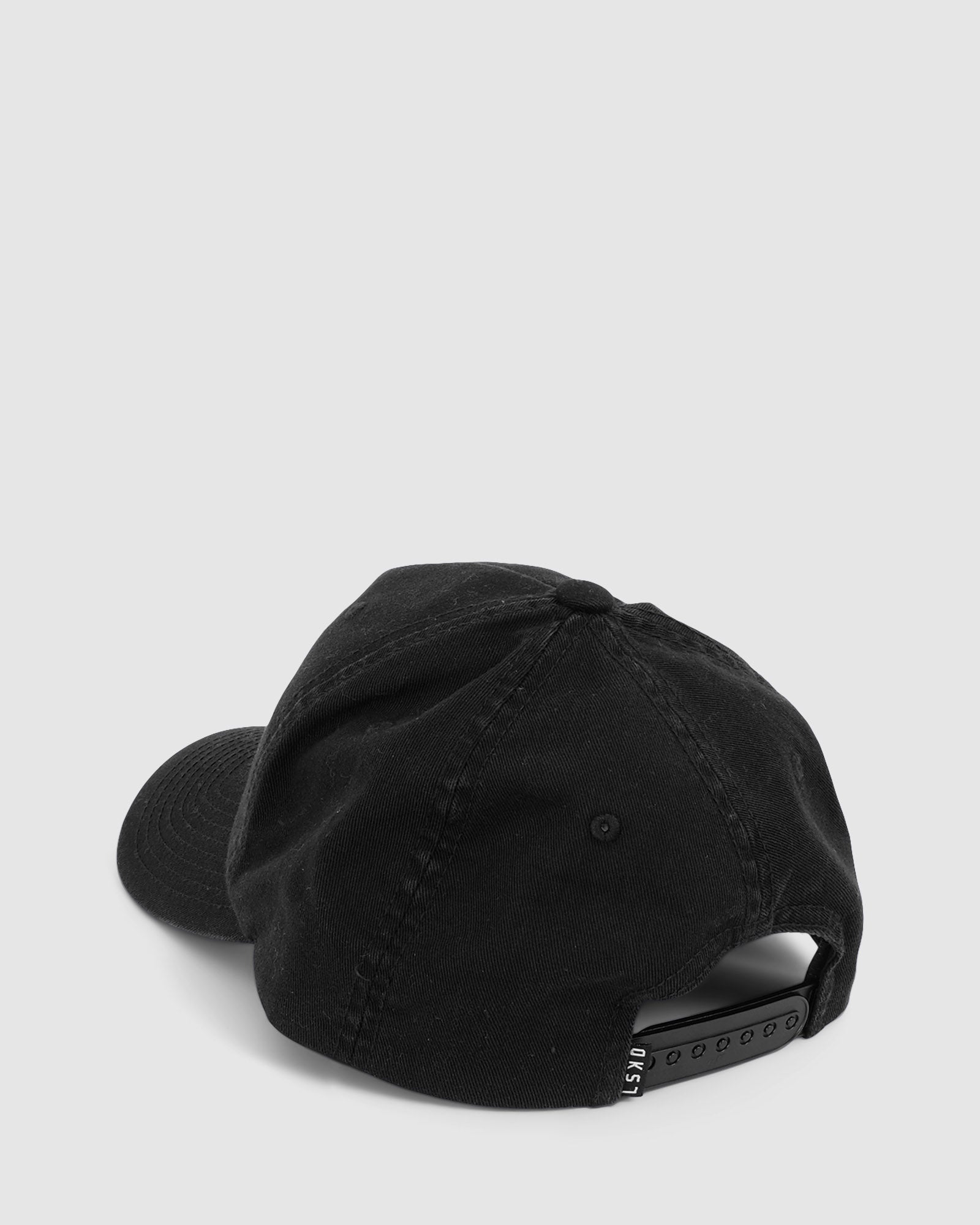 Model wearing Soft Top Cap - Washed Black