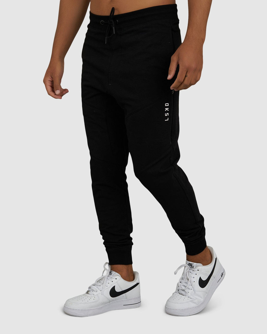 Model wearing Rep Jogger - Black