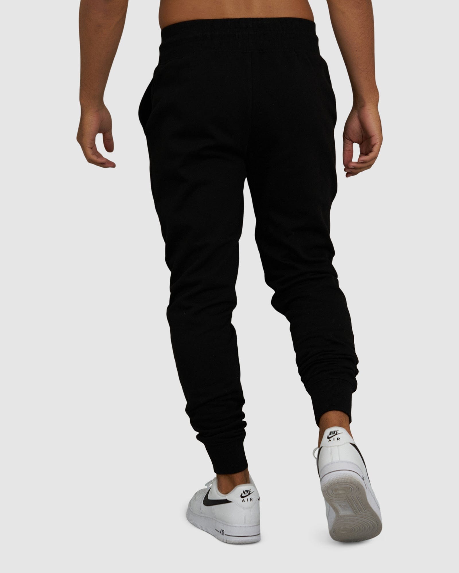 Model wearing Tidy Track Pant - Black