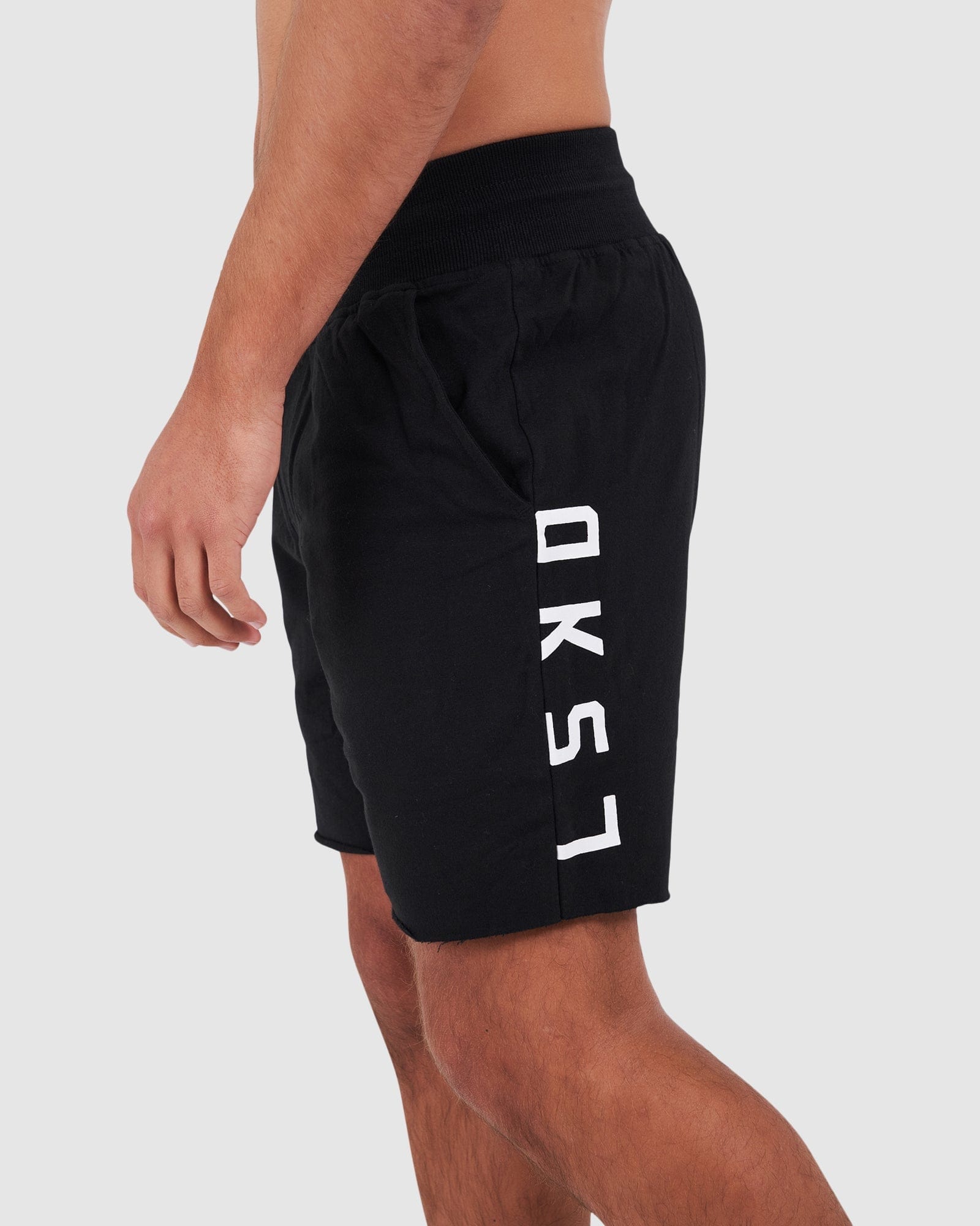 Model wearing Stalkon Short - Black