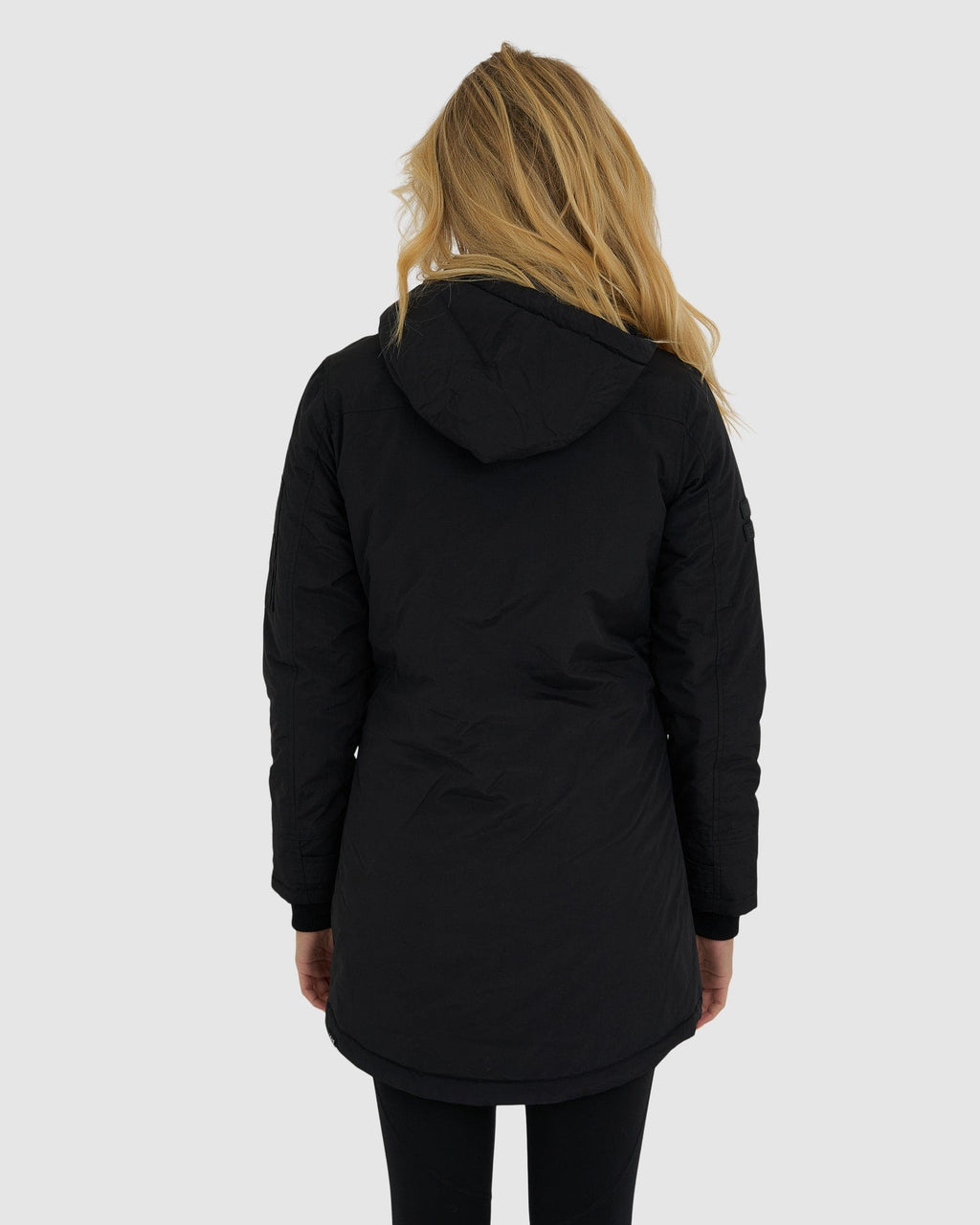 Model wearing Auxiliary Jacket 21 - Black