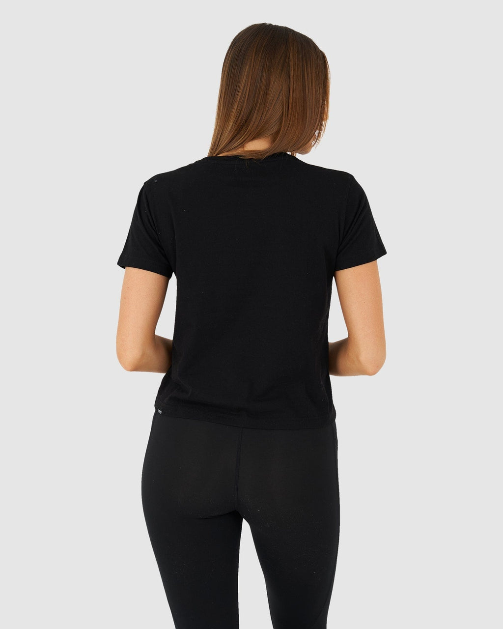 Model wearing Structure Tee - Black