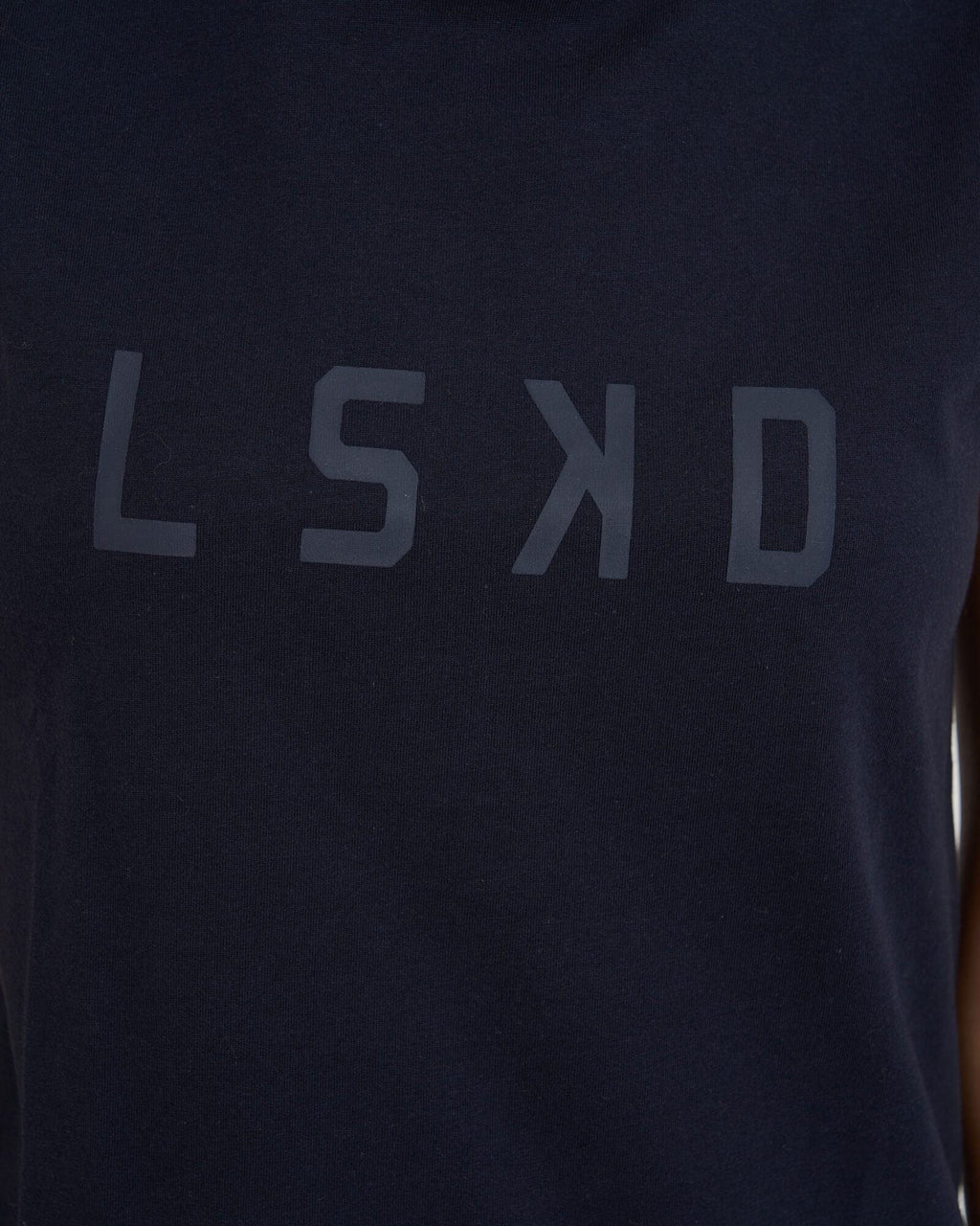 Model wearing Structure Dress - Navy