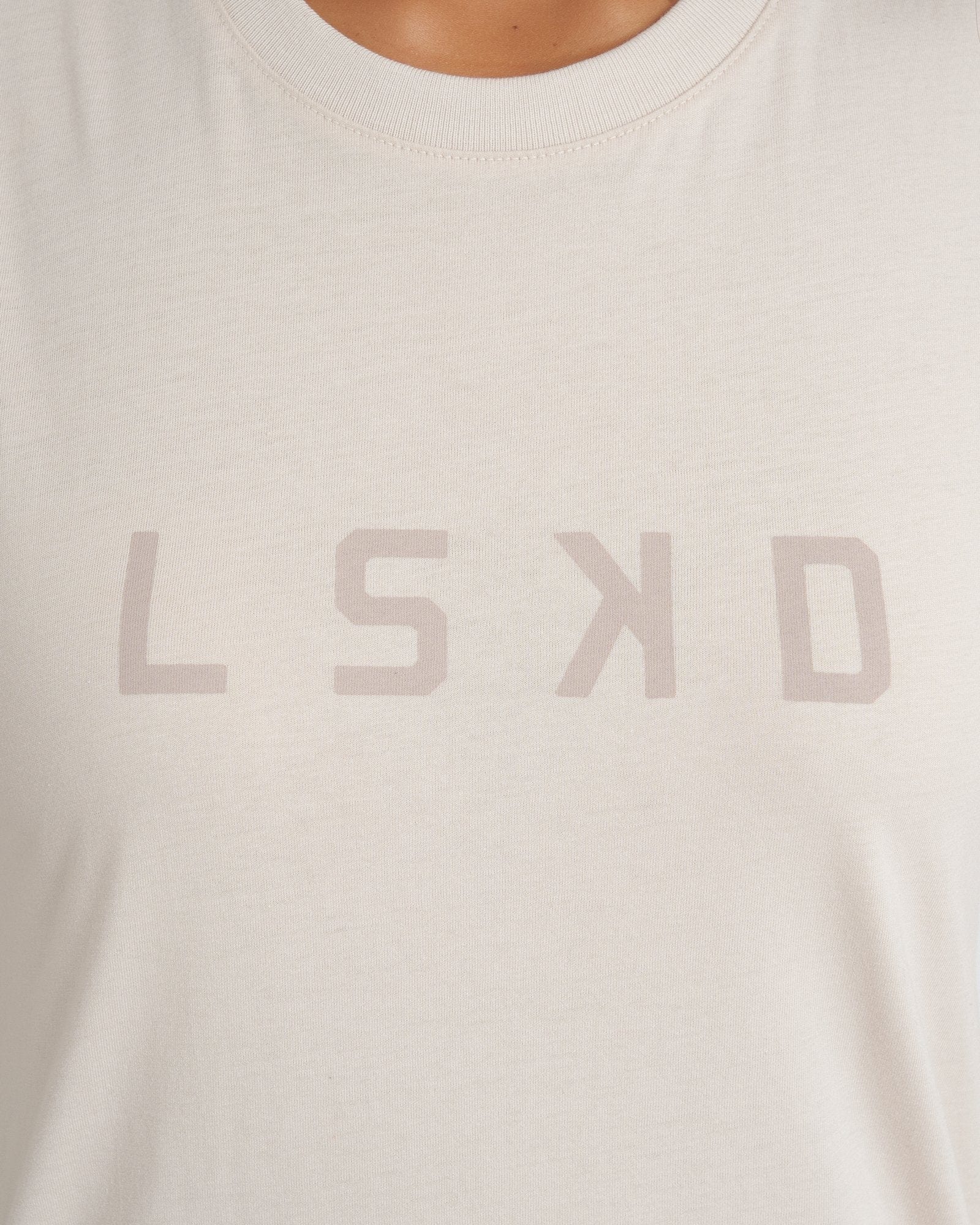 Model wearing Structure Dress - Pearl