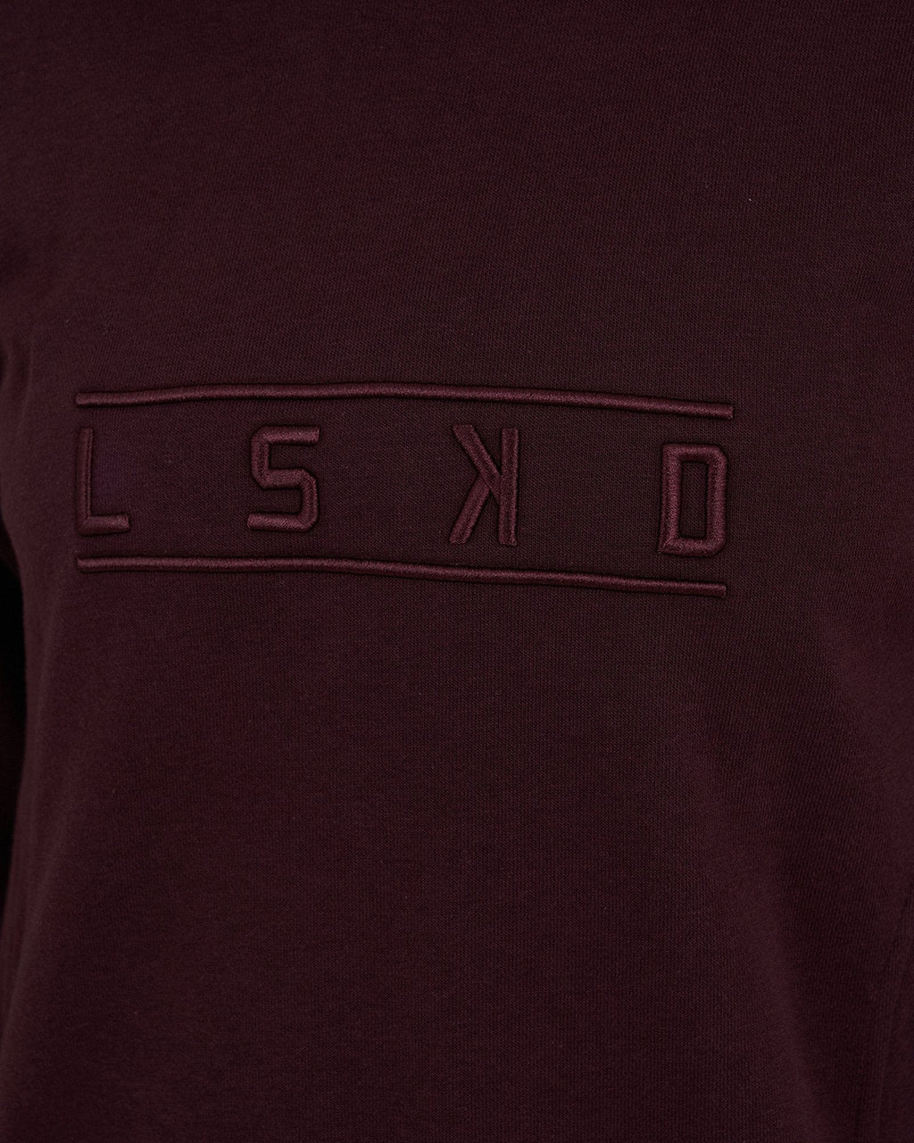 Model wearing Suspect Pullover Dress - Fudge