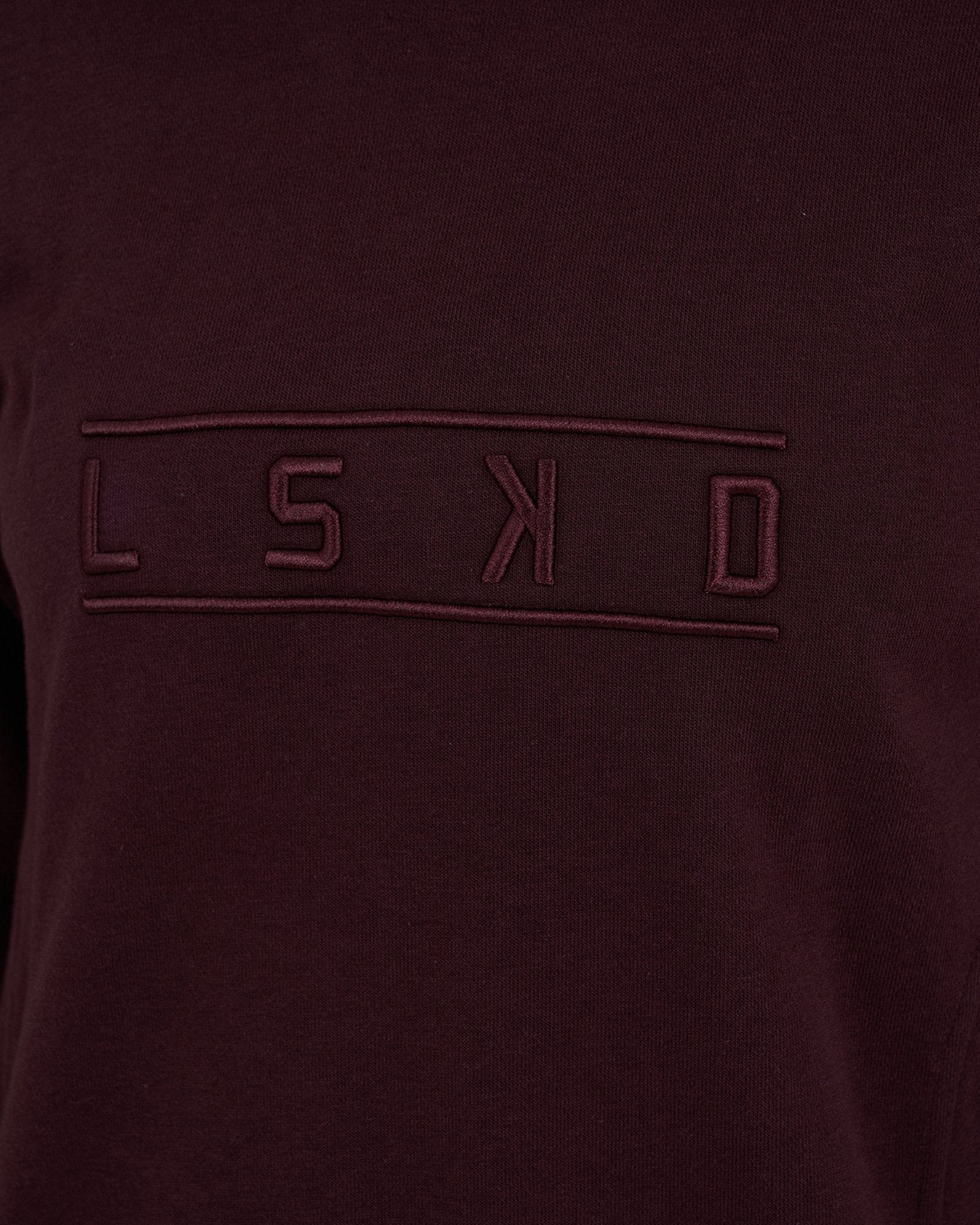 Model wearing Suspect Pullover Dress - Fudge