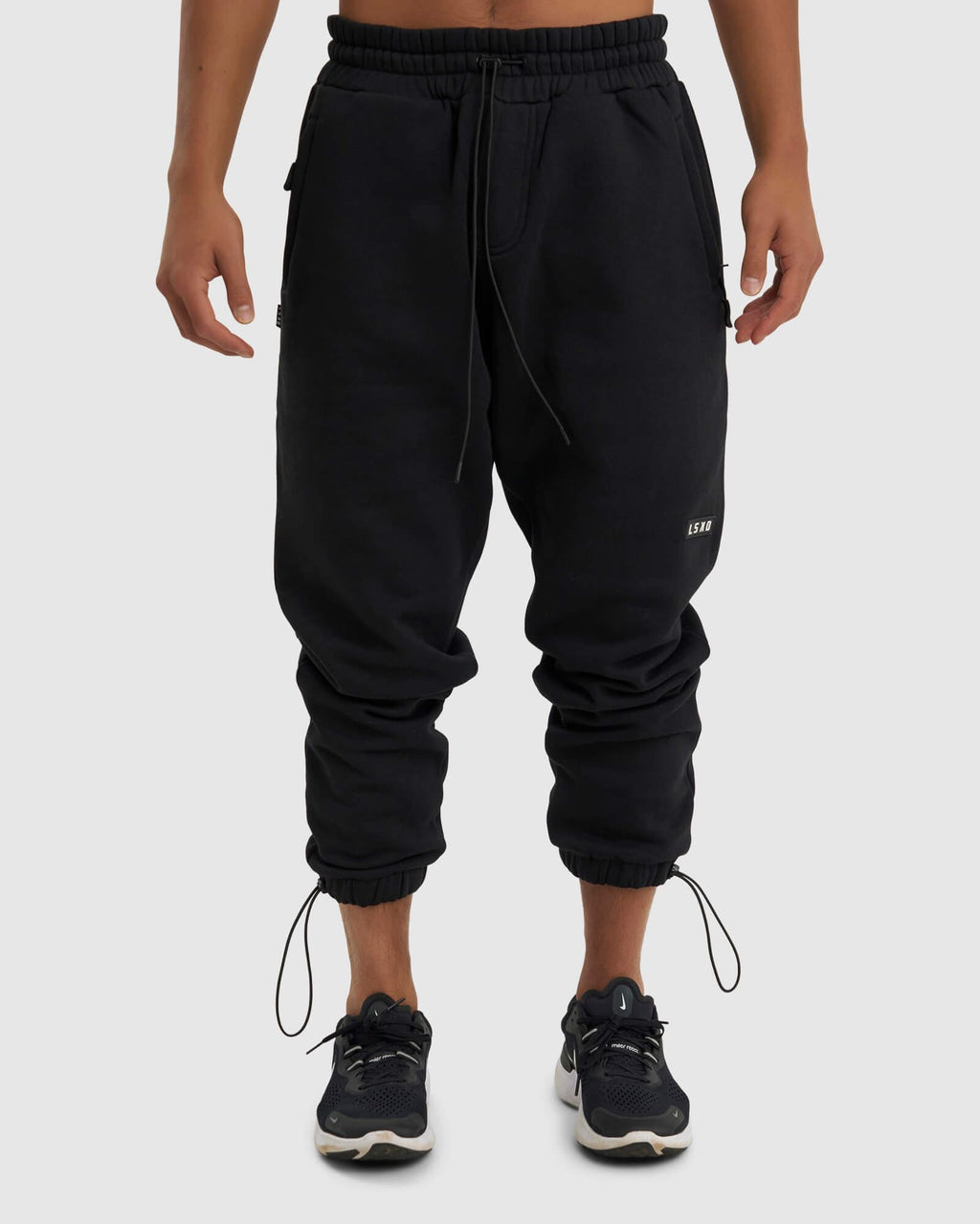Model wearing Coach Track Pant - Black