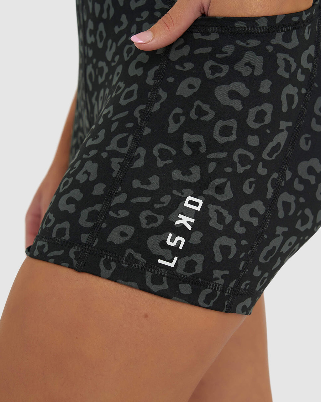 Model wearing Rep X-Short Tight - Fever