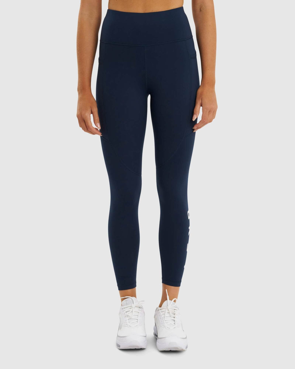 Model wearing Rep Full Length Tight - Carbon