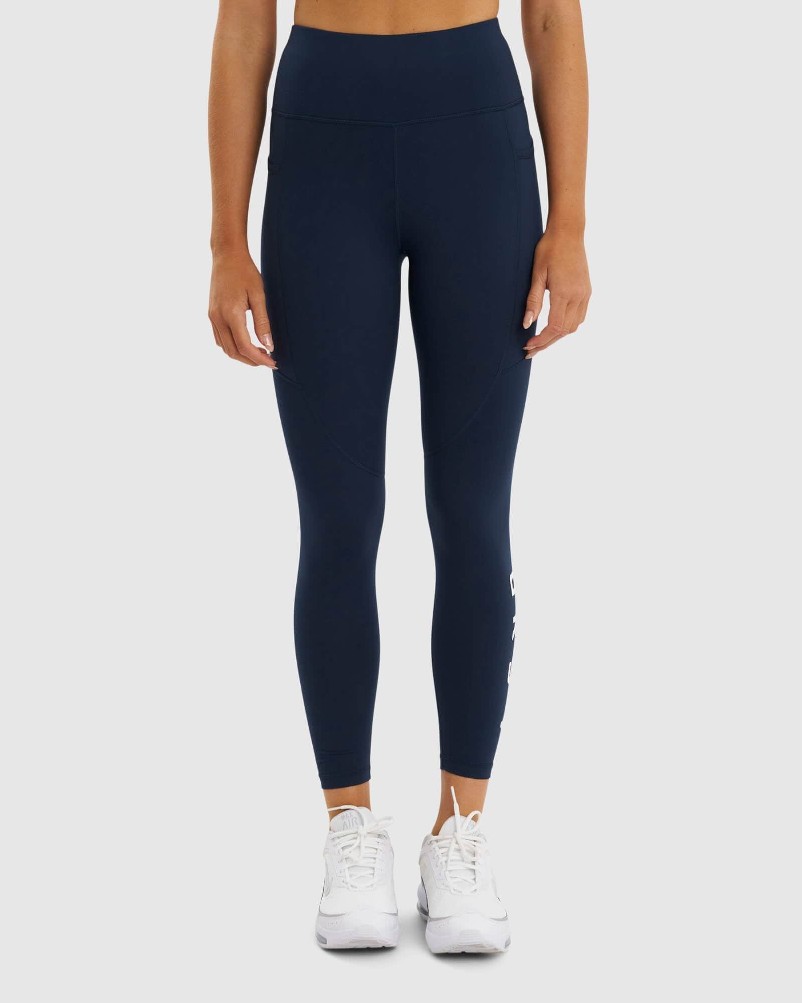 Model wearing Rep Full Length Tight - Carbon