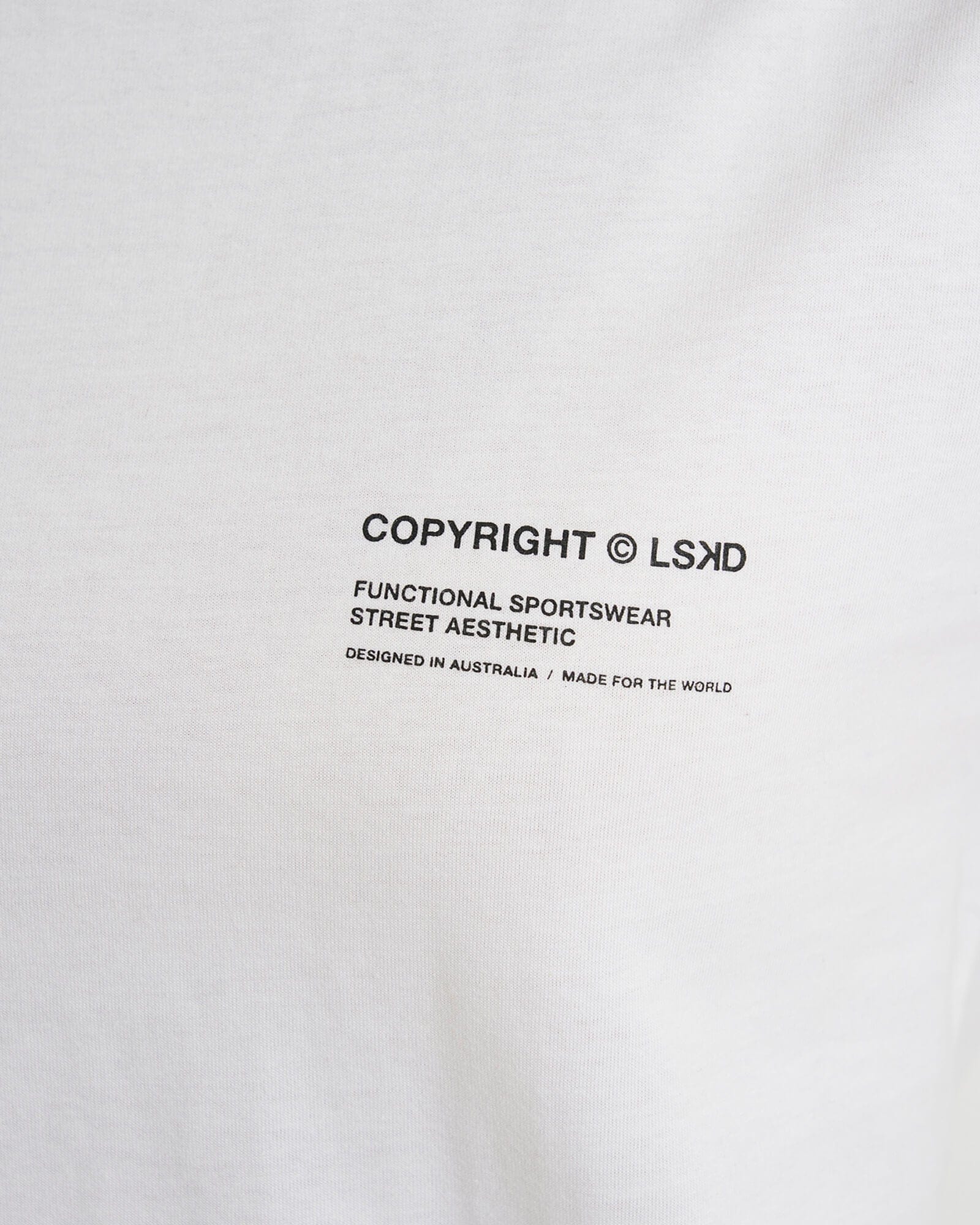 Model wearing Official Tee - White