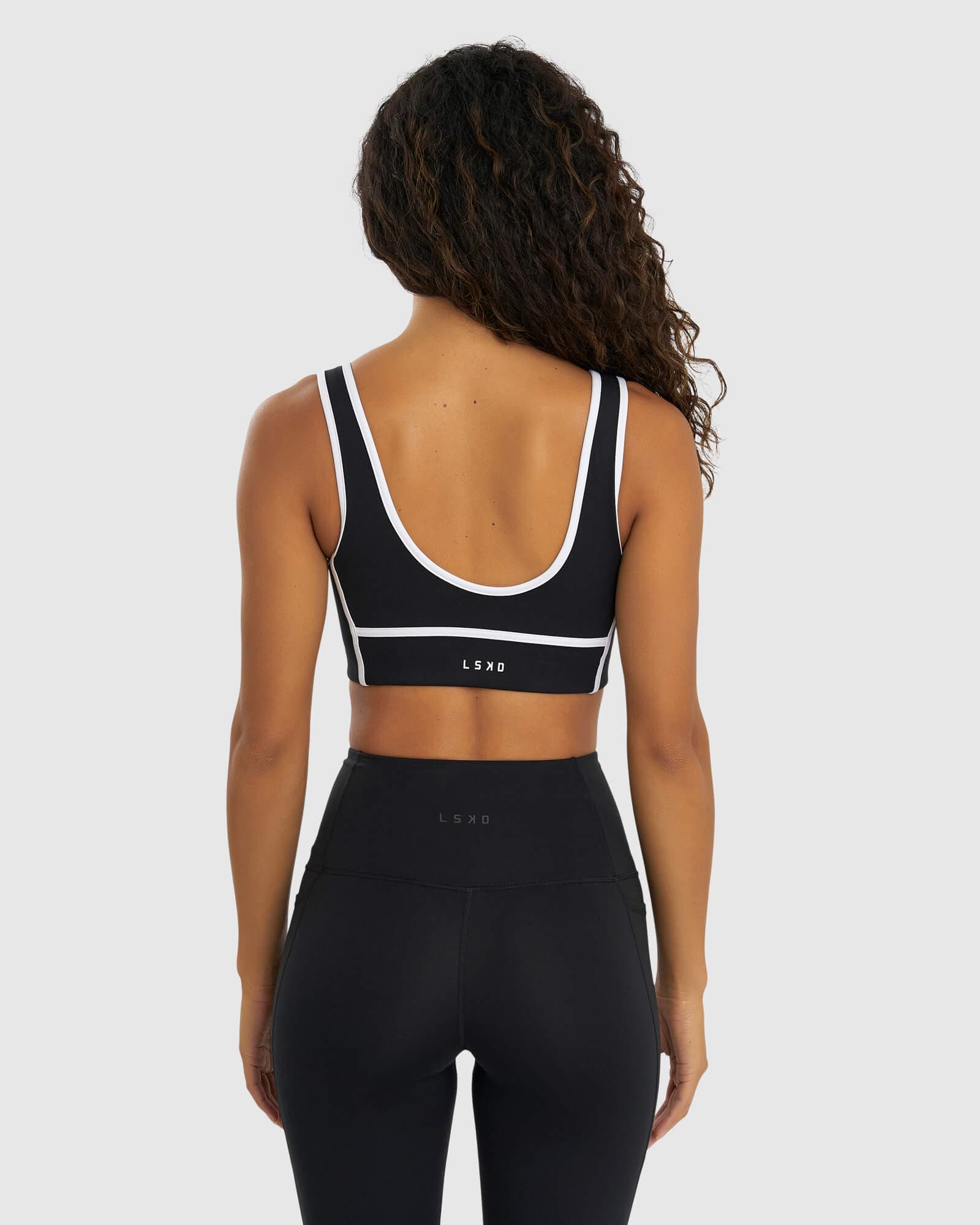 Model wearing Schiffer Sports Bra - Black