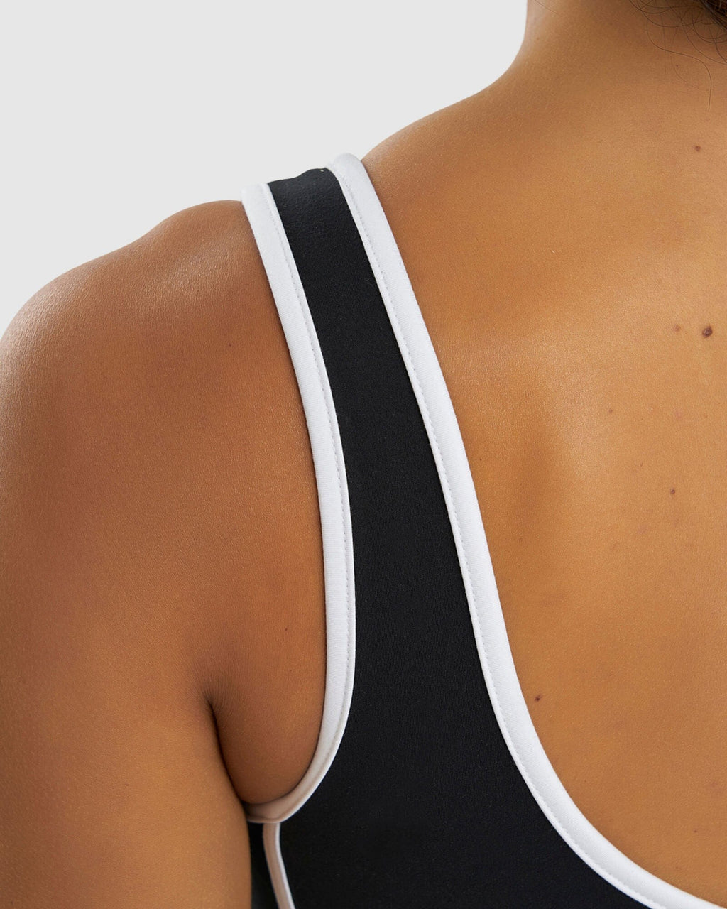 Model wearing Schiffer Sports Bra - Black