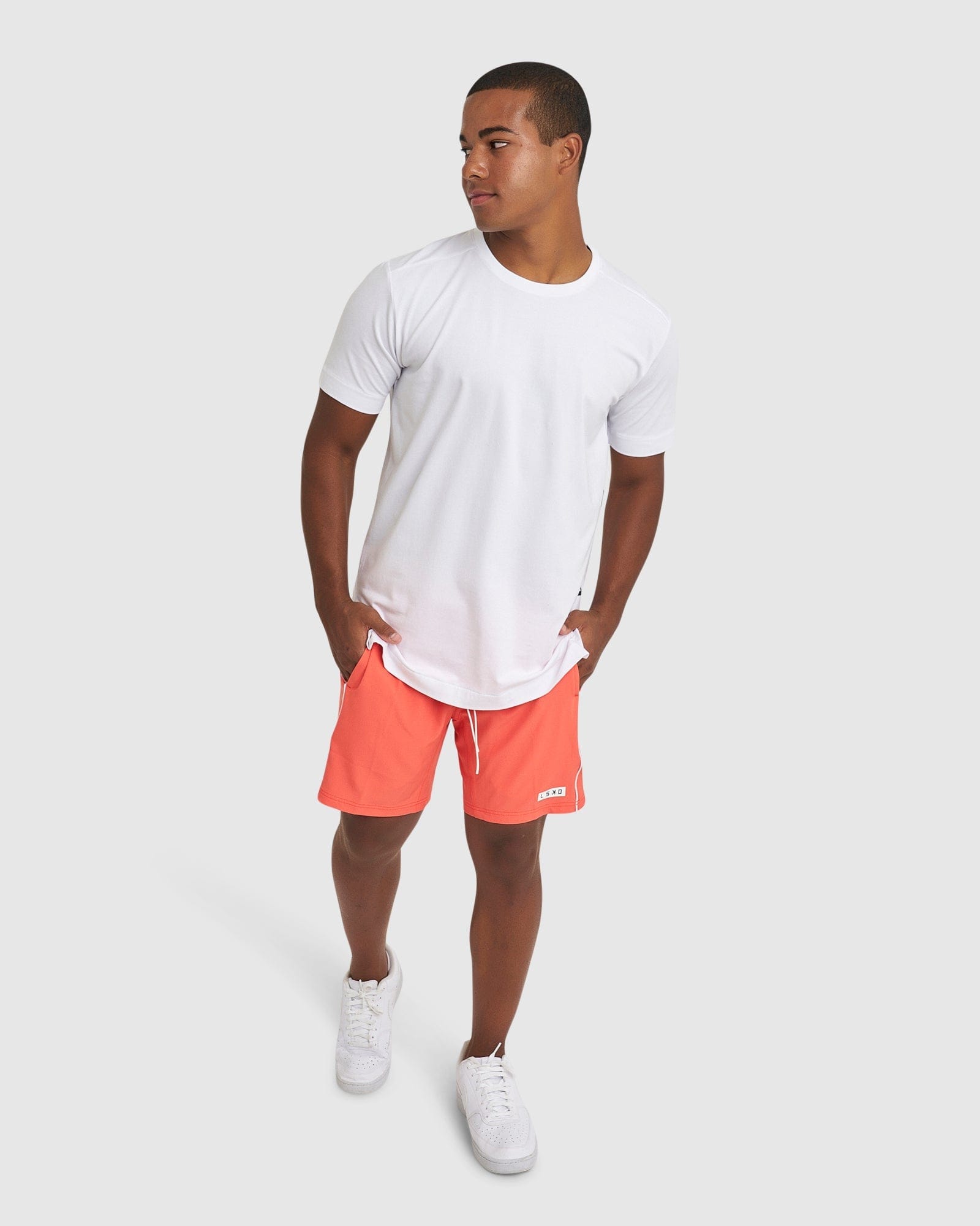 Model wearing Pipeline 7" Short - Fruit Punch