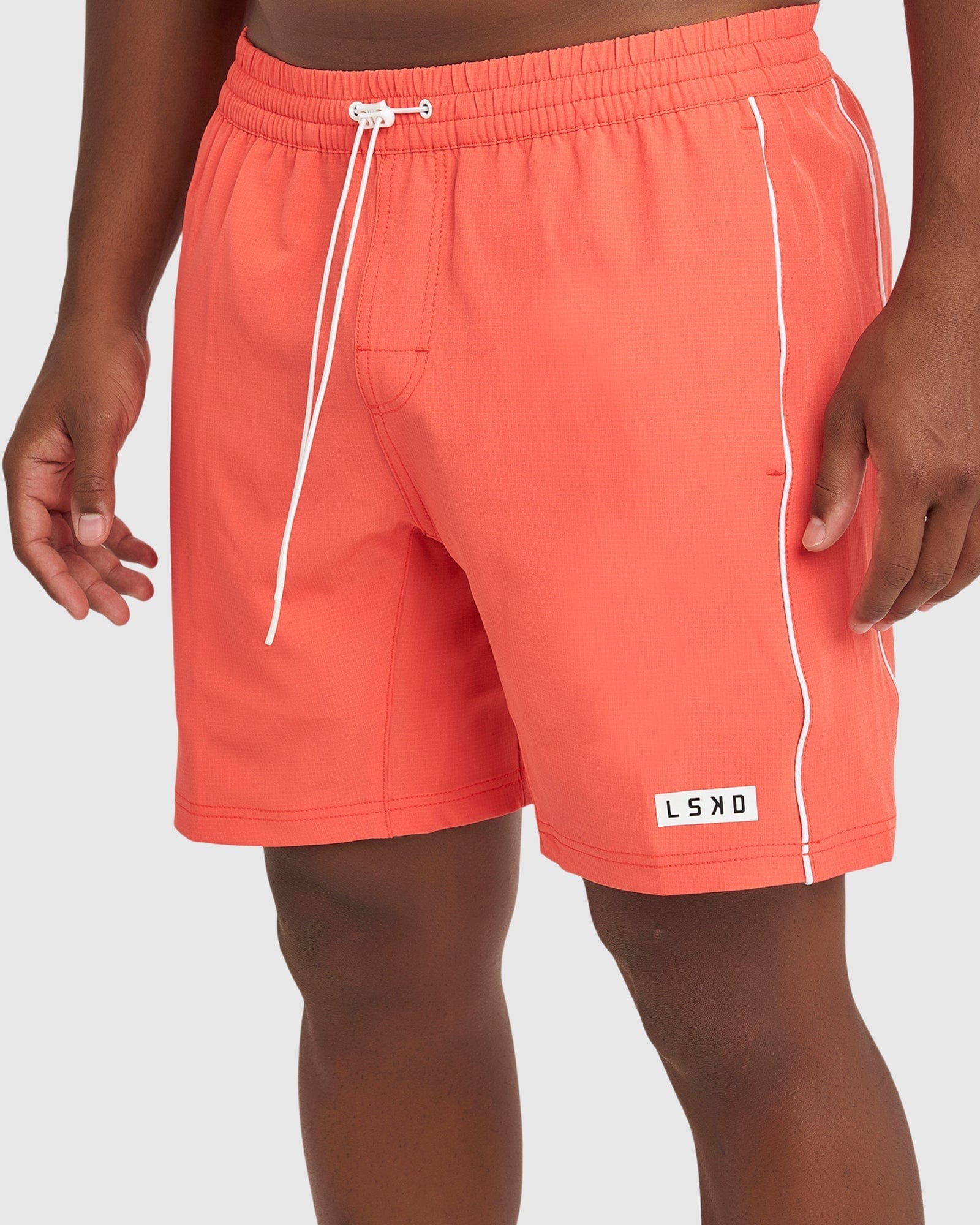 Model wearing Pipeline 7" Short - Fruit Punch