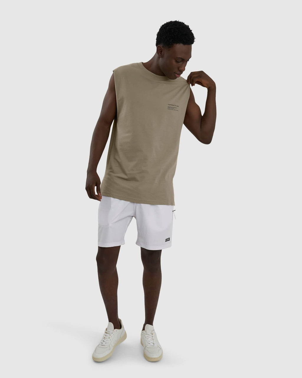 Model wearing Official Tank - Laurel Oak