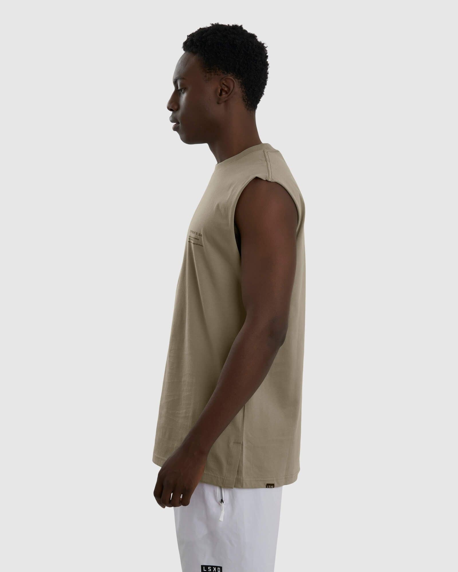 Model wearing Official Tank - Laurel Oak