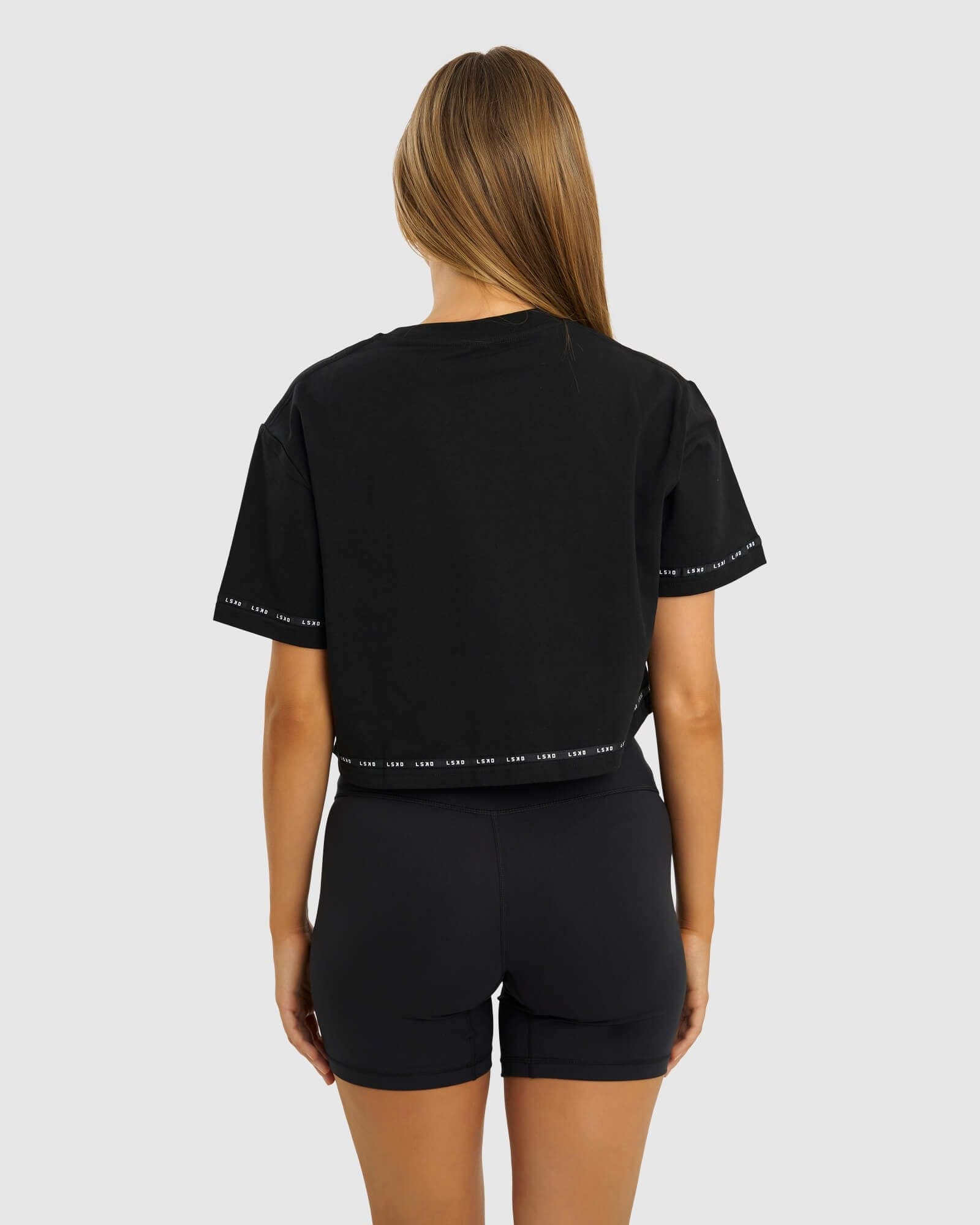 Model wearing MVP Tee - Black