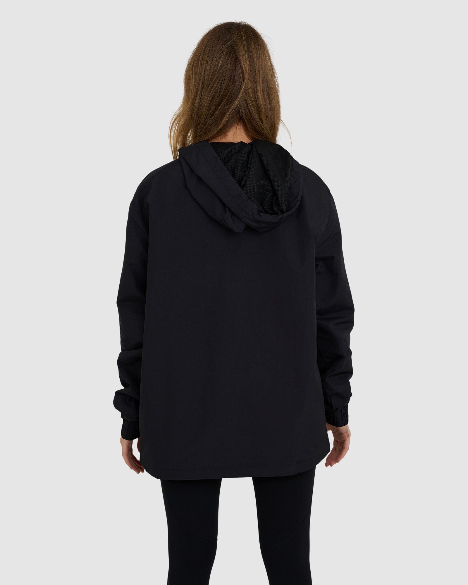 Model wearing Unisex Rodman Track Jacket - Black-Black