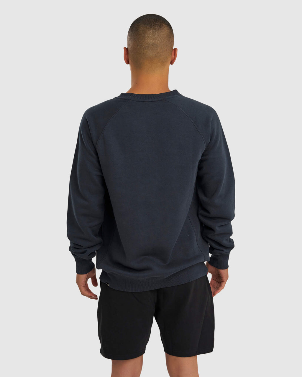 Model wearing Unisex Session Sweater - Carbon