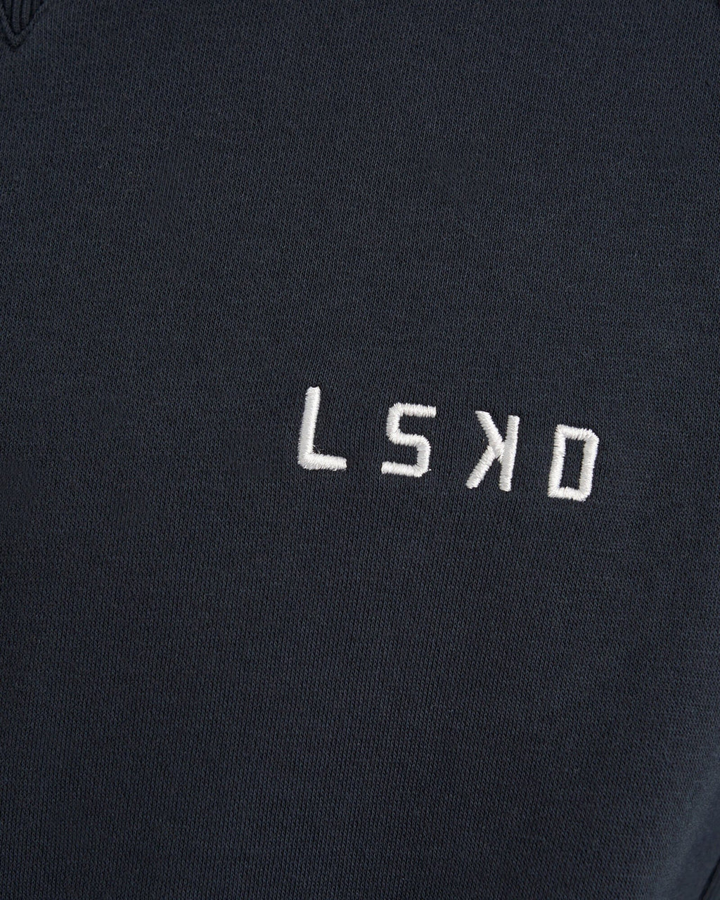 Model wearing Unisex Session Sweater - Carbon