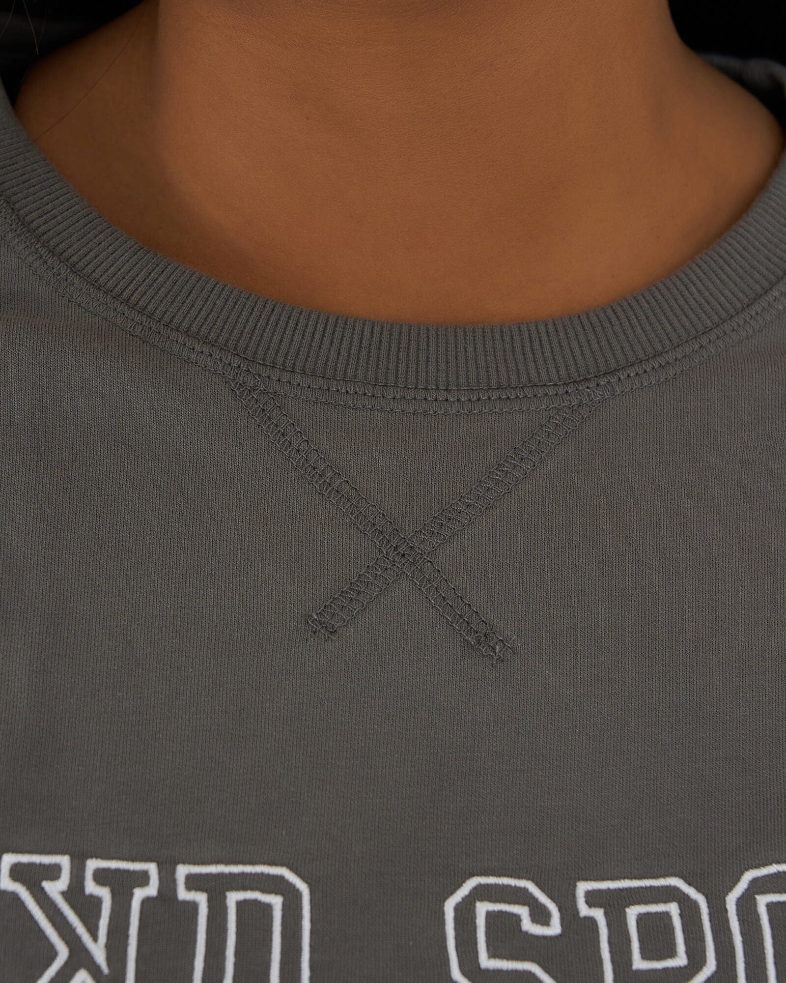 Model wearing Ivy LS Dress - Castlerock